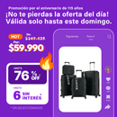 Set De 4 Valijas Rígidas Agarrate Catalina Beauty Tsa G360