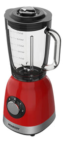 Licuadora Peabody PE-LN810R Roja 2 Velocidades Jarra de Vidrio 1.75 Litros
